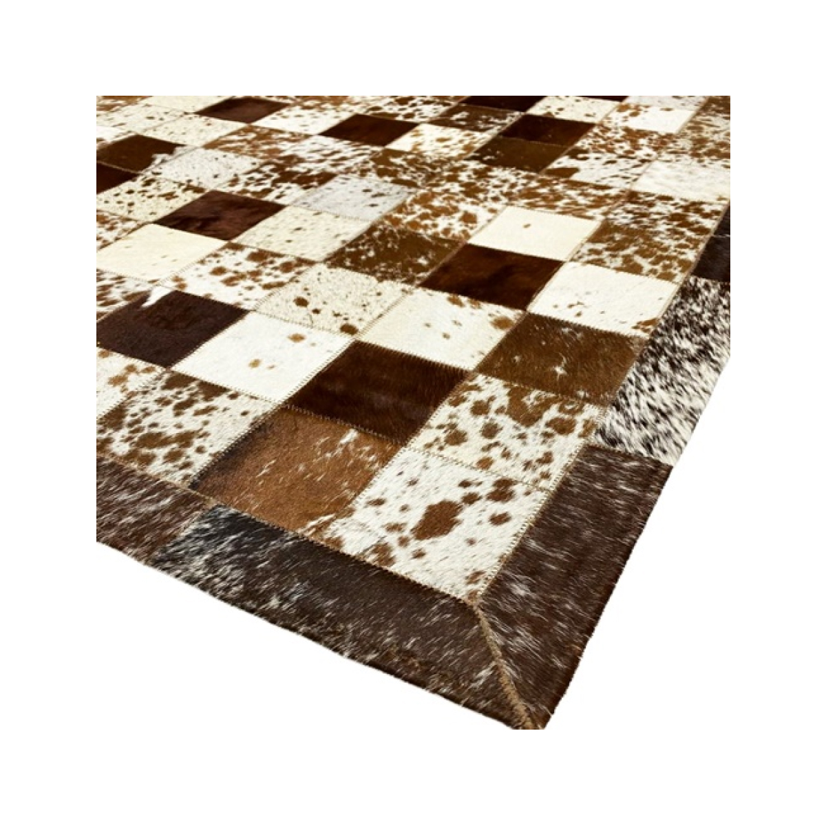 Tapete Couro 150x200 Marrom Pintado 11 - Imagem 3