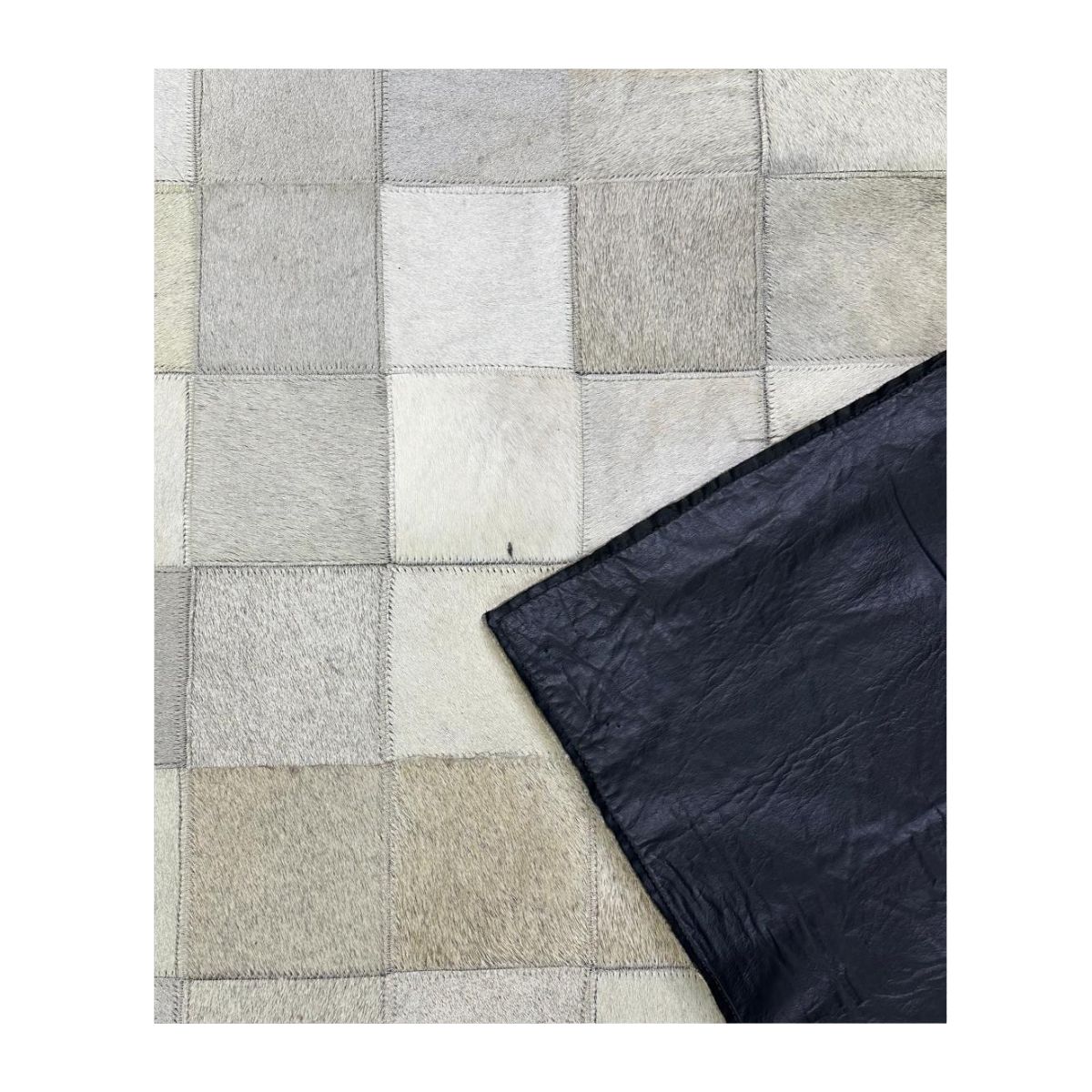 Tapete Couro 300x400 Alcoa10 Gris Grey Claro - Imagem 4
