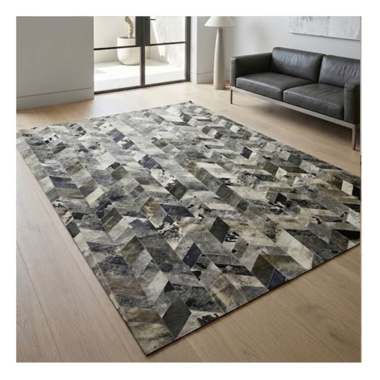 Tapete Couro 250x350 Niger Petróleo