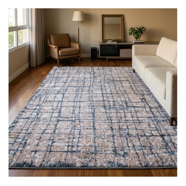 Tapete Classic 200x250 maldivas 19 Chumbo Azul