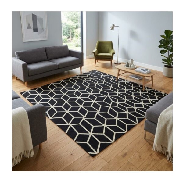Tapete Kilim Geometrico 250x250 KG 317