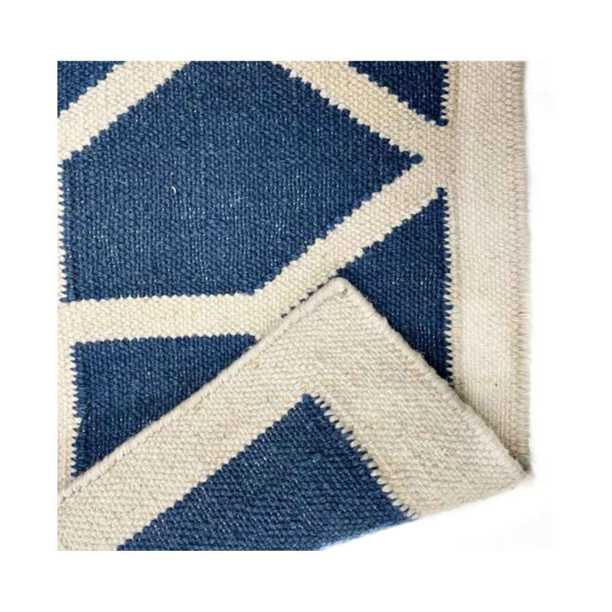 Tapete Kilim Geo 200x250 blue 01 66090 - Imagem 3