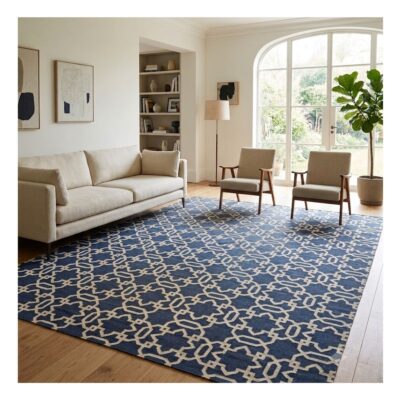 Tapete Kilim Geo 300×400 blue 08 66691 15116591402 Kilimgeo20blue08 6669120a