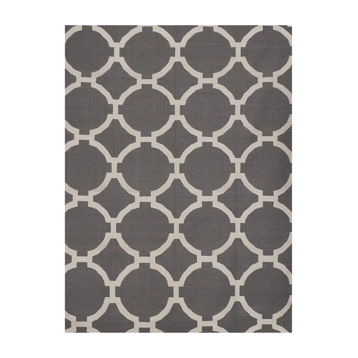 Tapete Kilim Geo 239x306 grey 66869 - Imagem 2