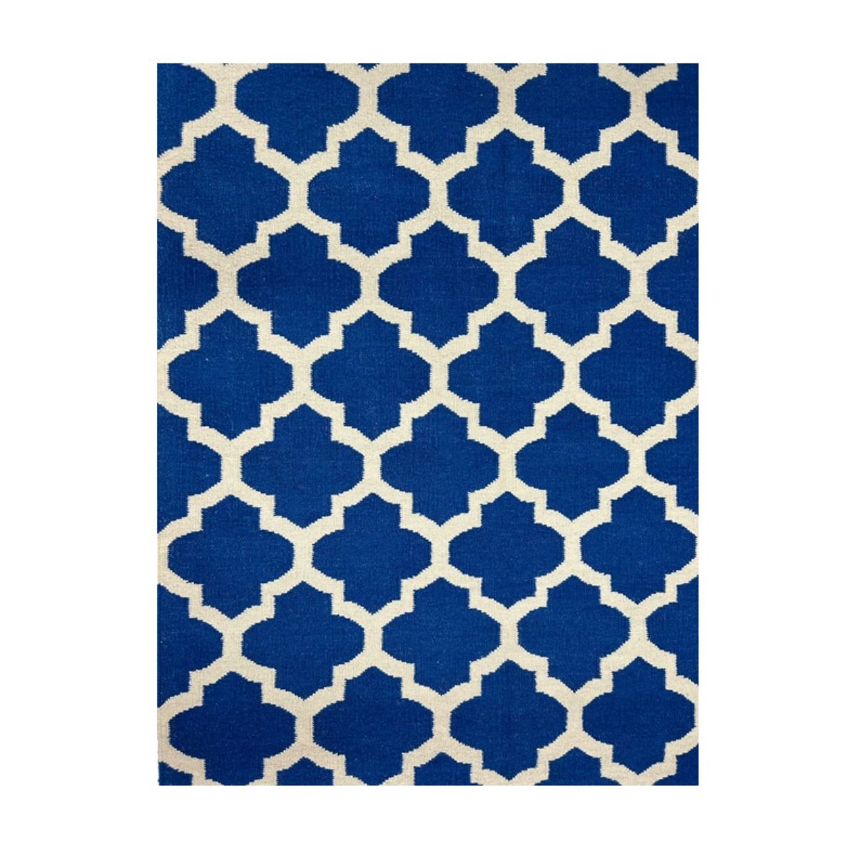 Tapete kilim two tone 157x247 58004 azul - Imagem 2