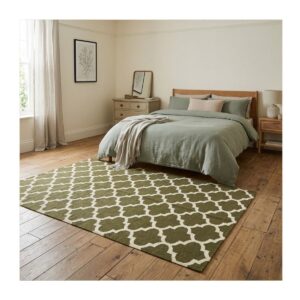 Tapete Kilim Two tone 151x242 Verde