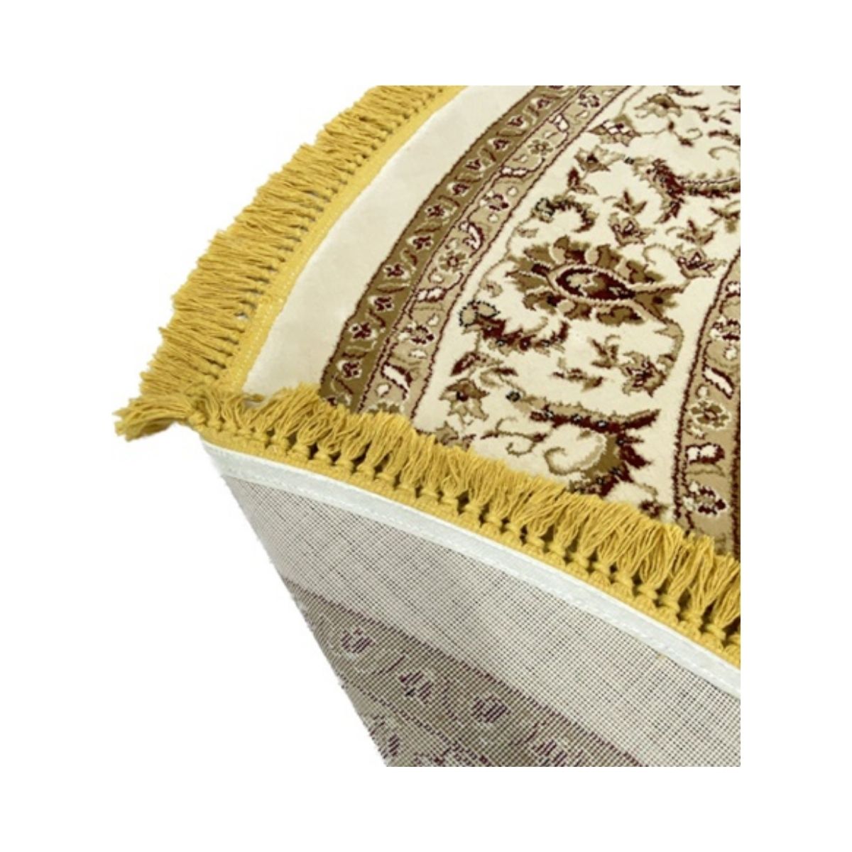 Tapete Splendor 200 Redondo 2117A Cream/Cream - Imagem 3