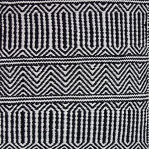 Tapete Kilim Anand 60x90 Preto Unico