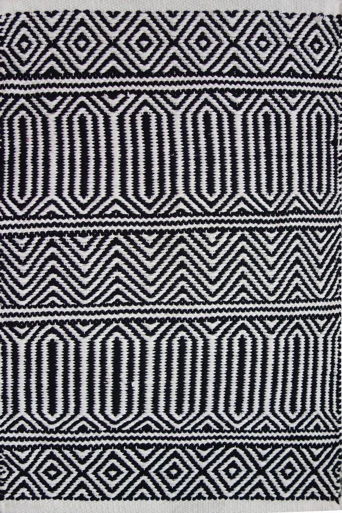 Tapete Kilim Anand 60x90 Preto Unico