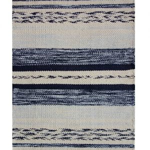 Tapete Kilim Raipur 200x250 Azul Unico