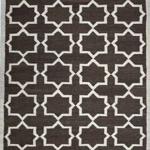 Tapete Kilim Geo 124x183 70464 brown