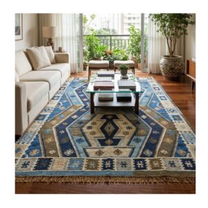 Tapete Kilim Gashghay 280x354 blue
