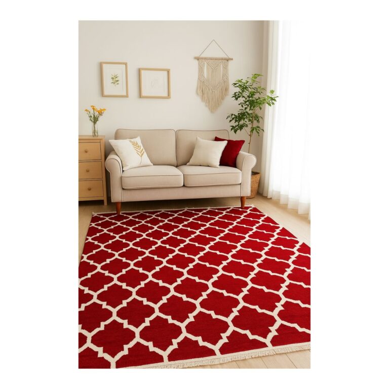 Tapete Kilim Summer 200x250 07 Red