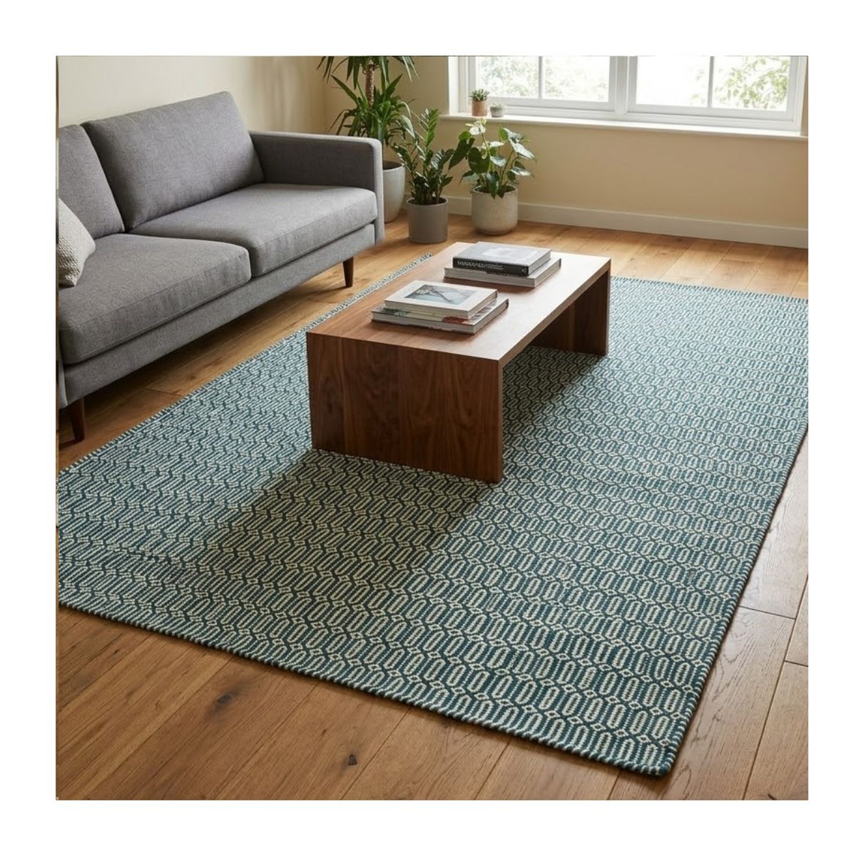 Tapete Kilim Vivaldi 155x238 Azul