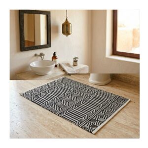 Tapete Kilim Anand 60x90 Preto Unico