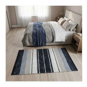 Tapete Kilim Basar 100x140 Cinza