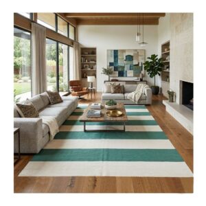 Tapete Maia Listrado 250x300 Verde