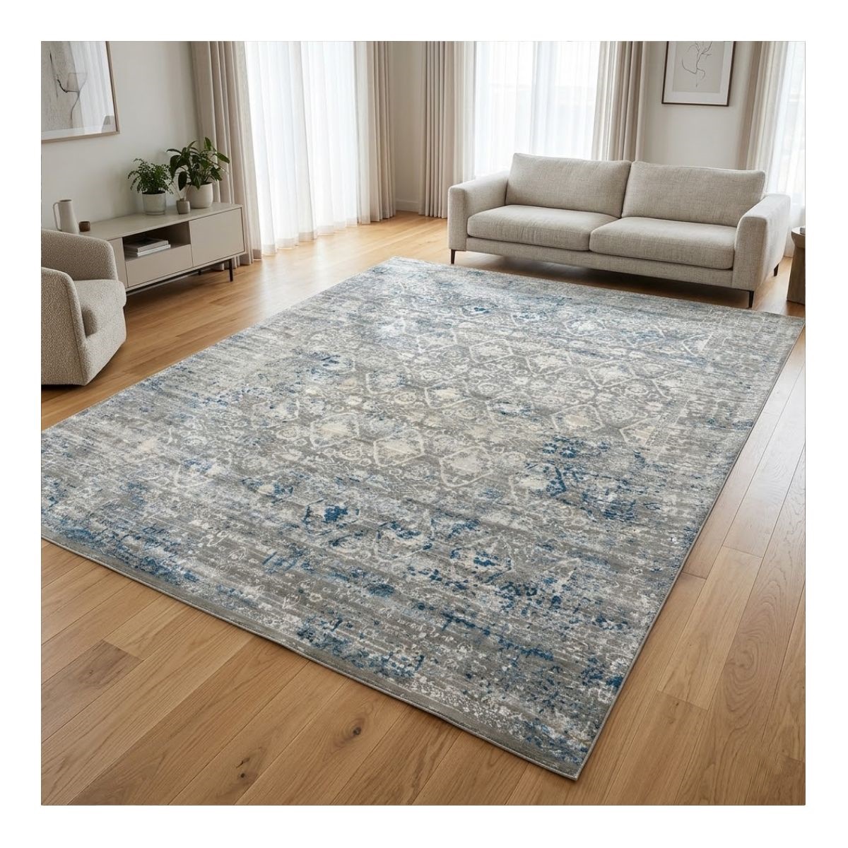 Tapete Solem 240x300 02940A - V8CA36 Grey Blue-1
