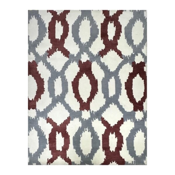 Tapete Xian Jacquard 200x250 ikat marsala — foto 2