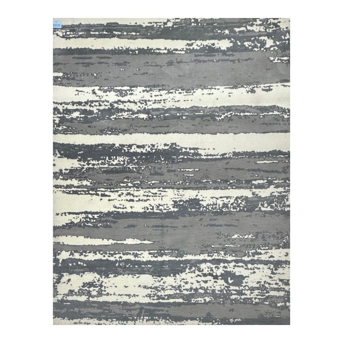 Tapete Xian Jacquard 200x250 abstrato cinza - Imagem 2