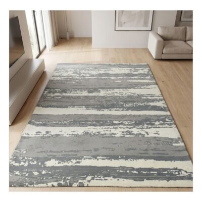 Tapete Xian Jacquard 200×250 abstrato cinza 15143225426 02215020a