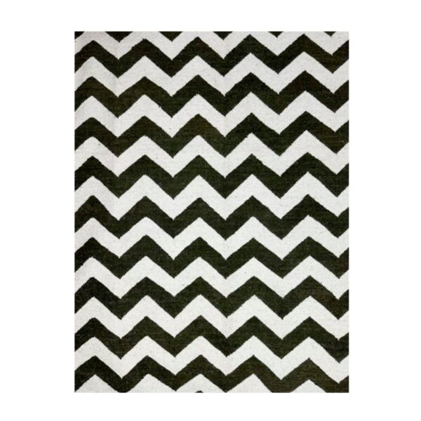 Tapete Kilim Two Tone 183x290 chevron green — foto 2