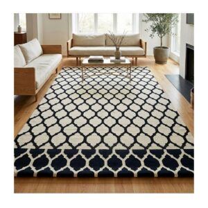Tapete Kilim Reversivel 300x400 Black/White