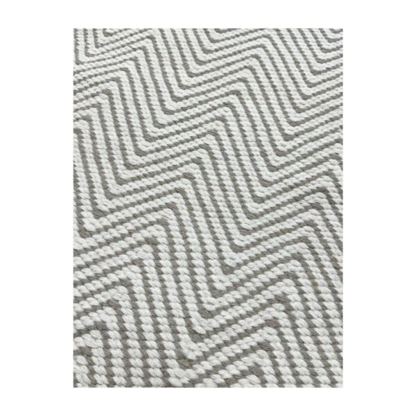 Tapete Kilim Vivaldi 70x198 Chevron Bege — foto 3
