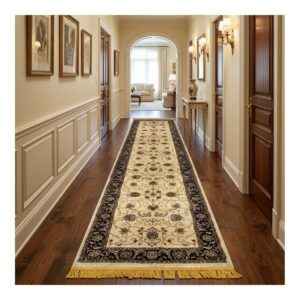 Tapete Splendor 80x350 2117A Cream/black
