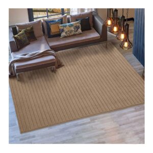 Tapete Realce Listras 200x250 03 Creme Cotton