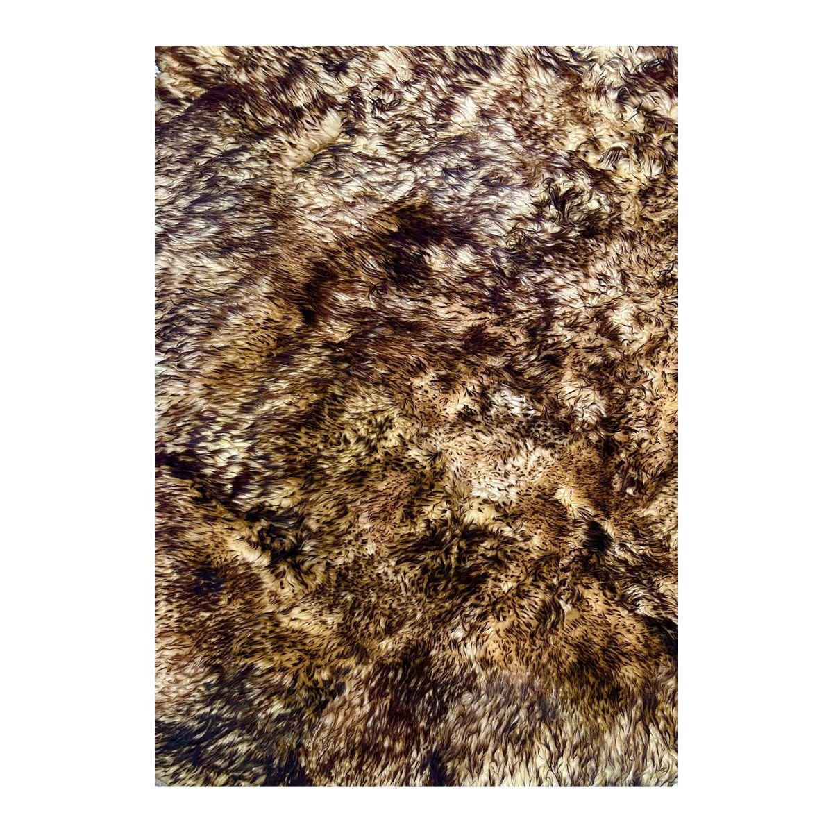 Tapete Pele Ovelha 200x250 Chamuscado - Imagem 2