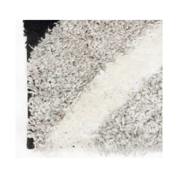 Tapete Shaggy Drawn 100x140 SS304 Black Silver — foto 3