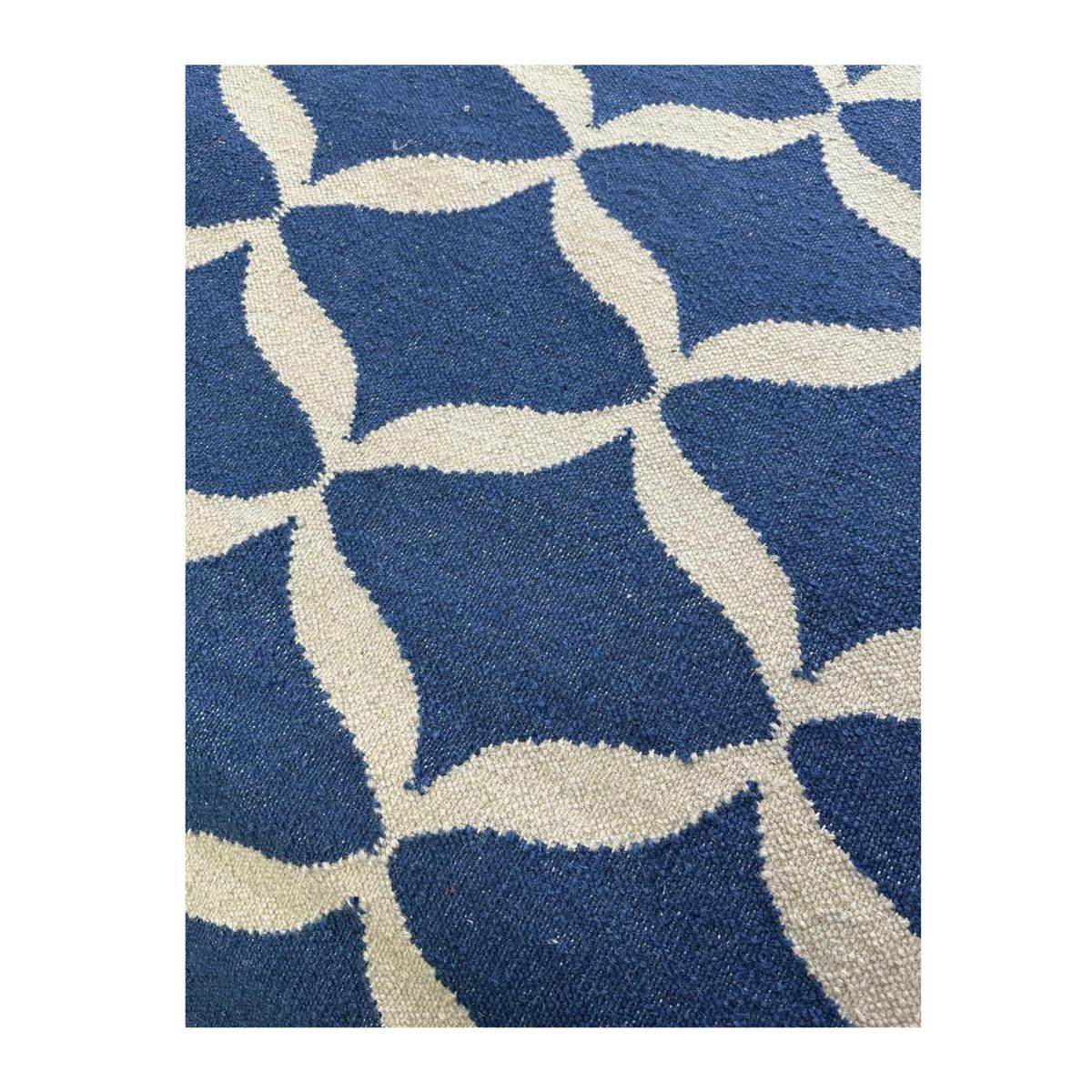 Tapete Kilim Geo 300x400 Blue 09 66693 - Imagem 3