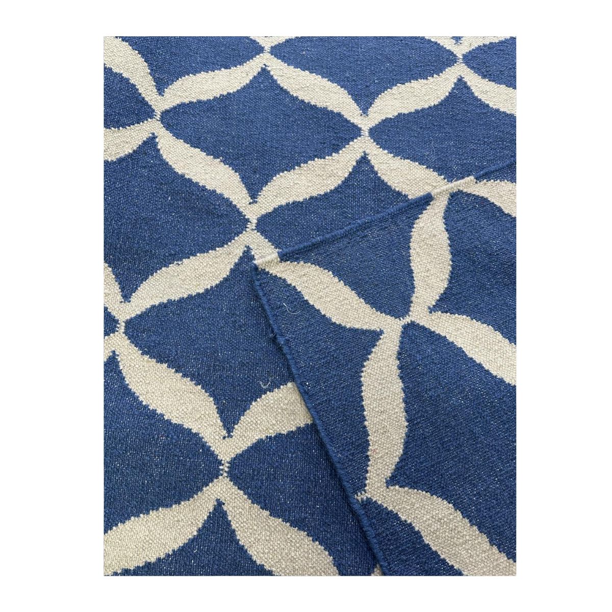 Tapete Kilim Geo 300x400 Blue 09 66693 - Imagem 4