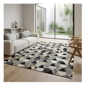 Tapete Couro 250×350 miss triangulo petróleo
