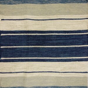 Tapete Kilim Basar 100x140 Azul Unico