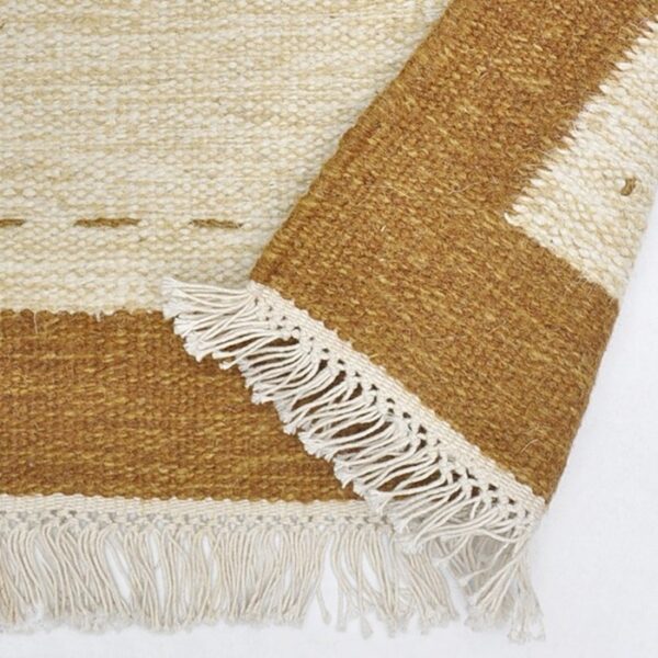 Tapete Kilim Banares 294x386 Amarelo - Image 2