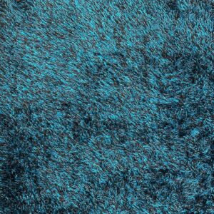 Tapete Shaggy Sofi 90x140 turquesa mix
