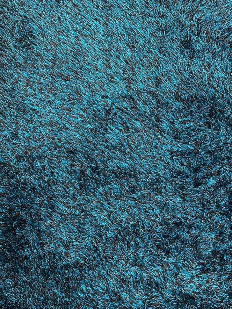 Tapete Shaggy Sofi 90x140 turquesa mix