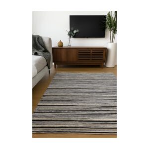 Tapete Kilim Sumak 250x350 1070 grey black