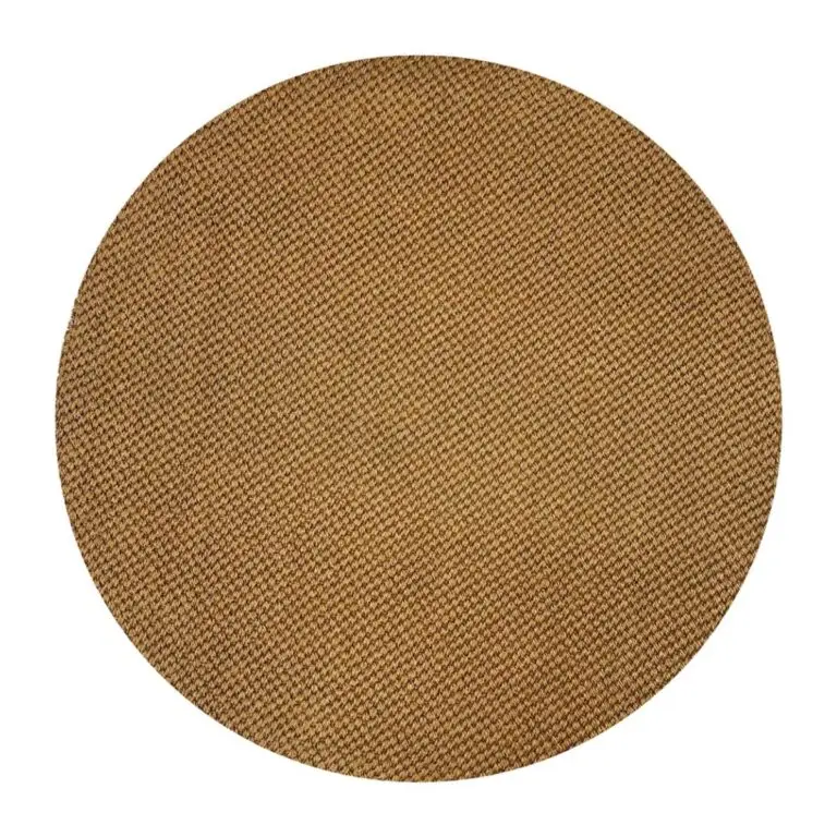 Tapete Sisal Natural 200 Redondo Cobre