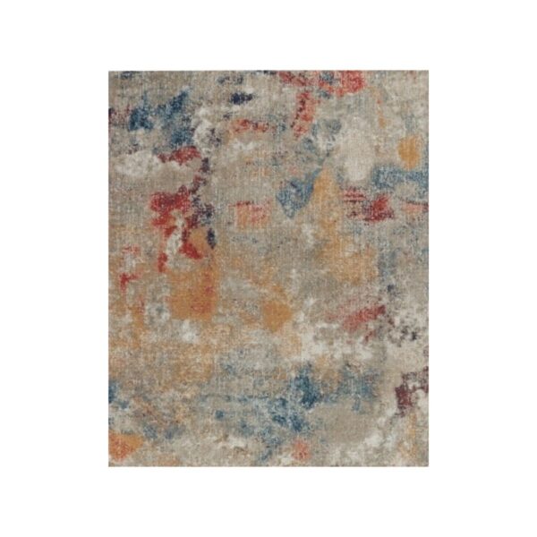 Tapete Abstrato Com Textura Vintage E Tons Vibrantes