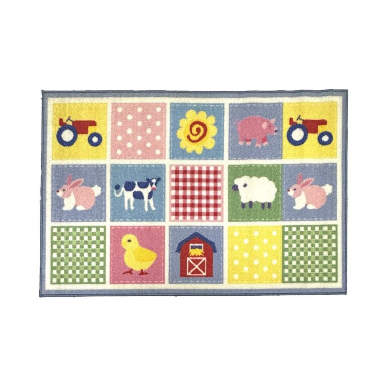 Tapete Infantil 80x120 Des05 Fazenda