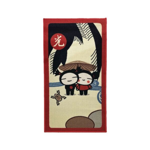 Tapete Encantado Com Personagens Cartoon E Detalhes Naturais