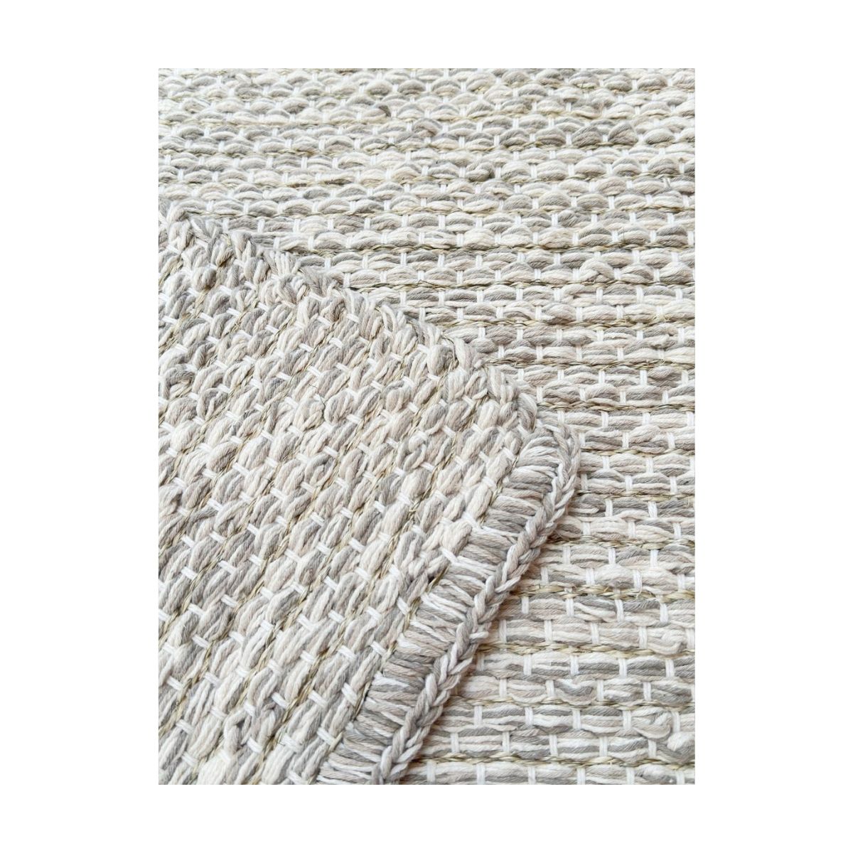 Tapete Tear 200x250 Trança Cinza Areia - Imagem 3
