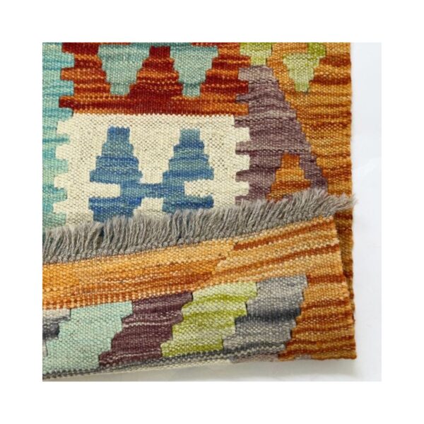 Tapete Kilim Ghashighay 270x302 79781 - Imagem 3
