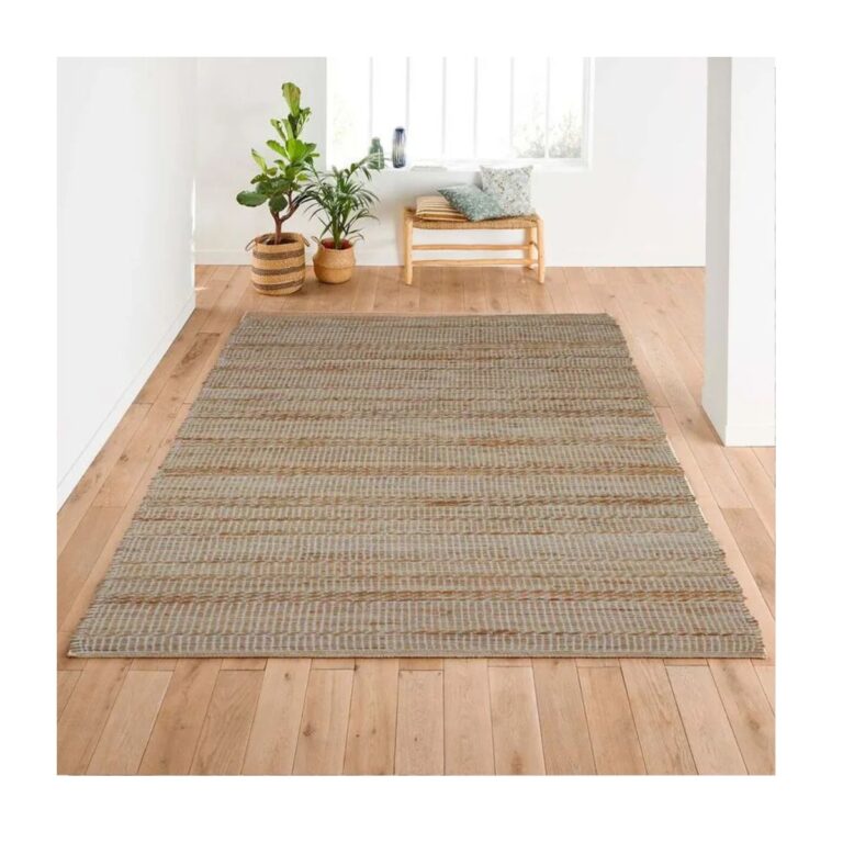 Tapete Juta Kilim Stripe 200x250 bege 79