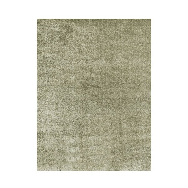 Tapete retangular verde sutil e aconchegante para decoração minimalista e moderna.