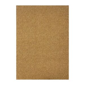 Tecido resistente de cor marrom claro com textura de trama apertada e design minimalista.