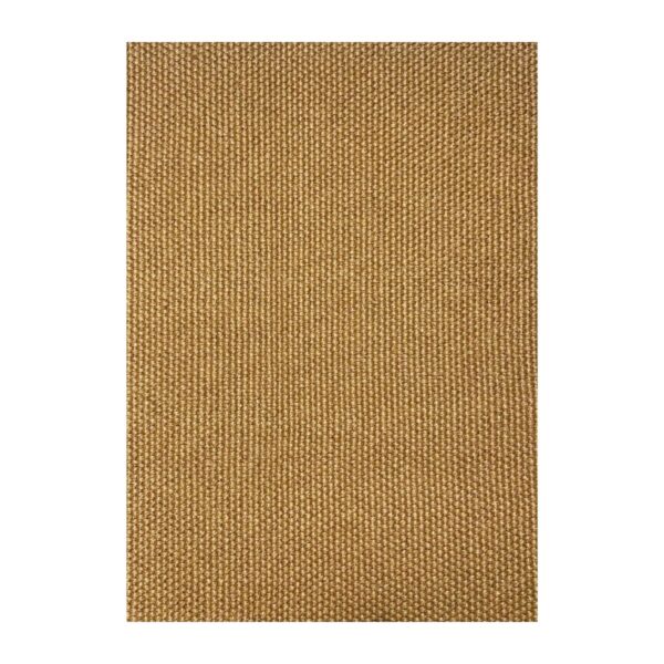 Tecido resistente de cor marrom claro com textura de trama apertada e design minimalista.